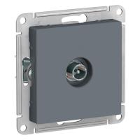 Розетка TV Schneider Electric AtlasDesign карбон Розетка TV Schneider Electric AtlasDesign карбон