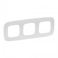 Рамка трехпостовая Legrand Valena Allure белый