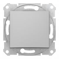 Выключатель 1-кл. Schneider Electric Sedna алюминий Выключатель 1-кл. Schneider Electric Sedna алюминий