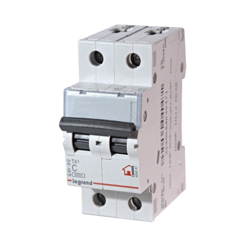 Автоматический выключатель Legrand 2П 6 кА С 63 A Автоматический выключатель Legrand 2П 6 кА С 63 A