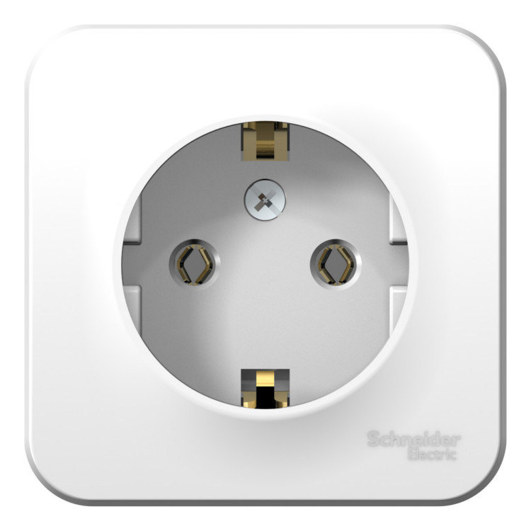 Розетка Schneider Electric Blanca с заземлением белый Розетка Schneider Electric Blanca с заземлением белый