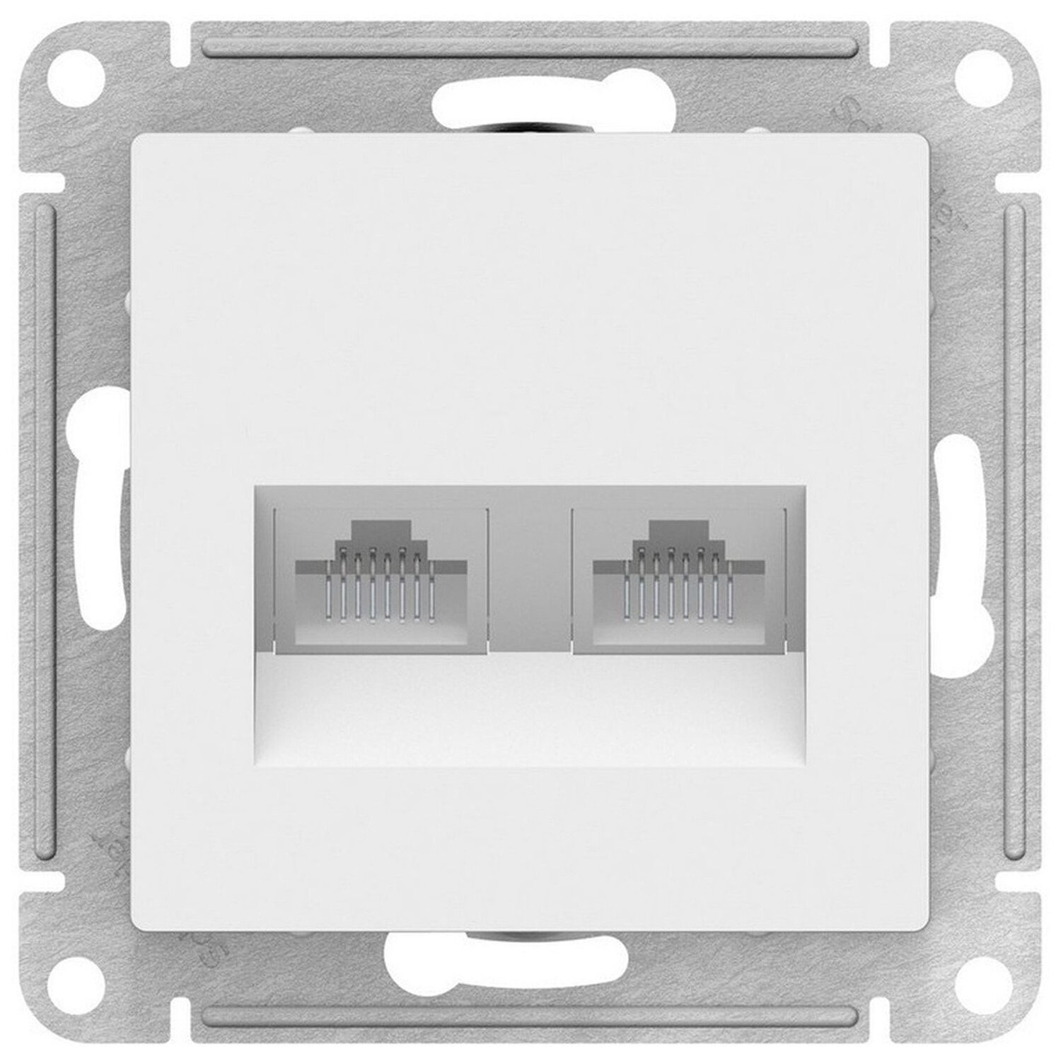 Розетка RJ45 Schneider Electric AtlasDesign белый Розетка RJ45 Schneider Electric AtlasDesign белый