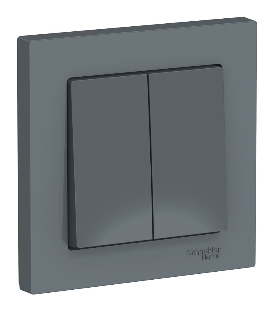 Выключатель 2-кл. Schneider Electric AtlasDesign в сборе грифель Выключатель 2-кл. Schneider Electric AtlasDesign в сборе грифель