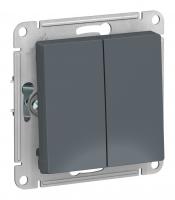 Выключатель 2-кл. Schneider Electric AtlasDesign грифель Выключатель 2-кл. Schneider Electric AtlasDesign грифель