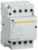 Контактор IEK модульный 400 В 63 А 4НО Контактор IEK модульный 400 В 63 А 4НО