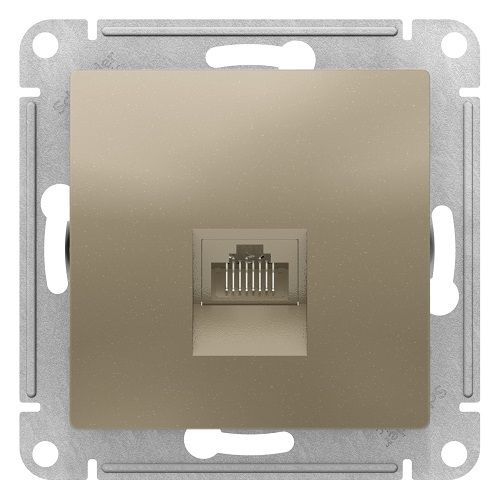 Розетка RJ45 Schneider Electric AtlasDesign белый Розетка RJ45 Schneider Electric AtlasDesign белый