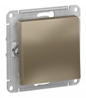Выключатель 1-кл. Schneider Electric AtlasDesign шампань Выключатель 1-кл. Schneider Electric AtlasDesign шампань