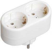 Блок двухпостовой IEK белый