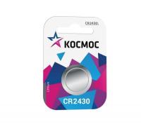 Элемент питания литиевый CR2430 Космос 3 В Элемент питания литиевый CR2430 Космос 3 В