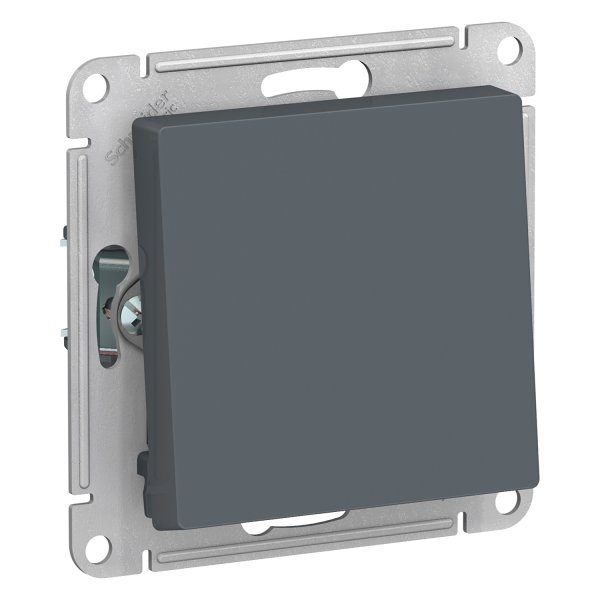 Выключатель 1-кл. Schneider Electric AtlasDesign карбон Выключатель 1-кл. Schneider Electric AtlasDesign карбон