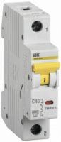 Автоматический выключатель IEK 1П 6 кА C 40 А Автоматический выключатель IEK 1П 6 кА C 40 А