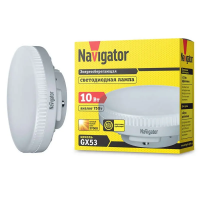 Лампа светодиодная Navigator GX53 2700К 10 Вт Лампа светодиодная Navigator GX53 2700К 10 Вт