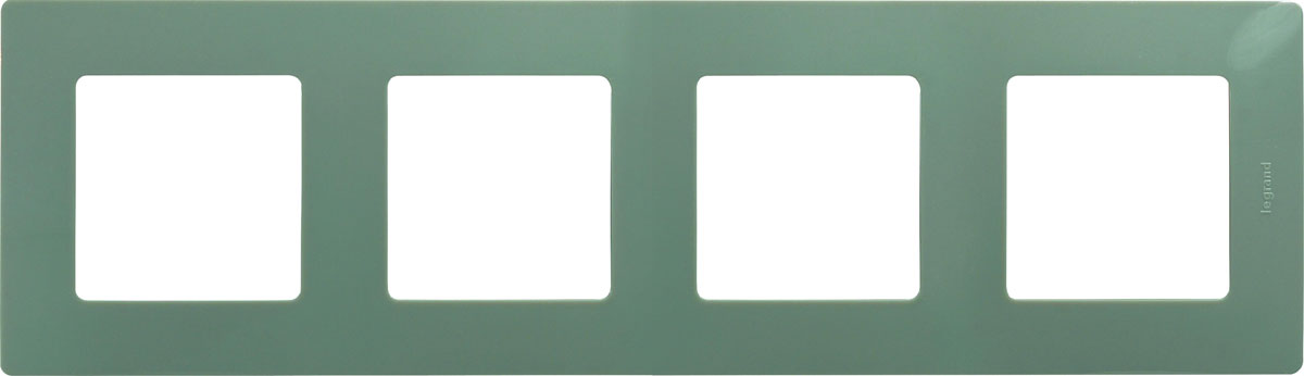 Рамка четырехпостовая legrand Etika светлая галька Рамка четырехпостовая legrand Etika светлая галька