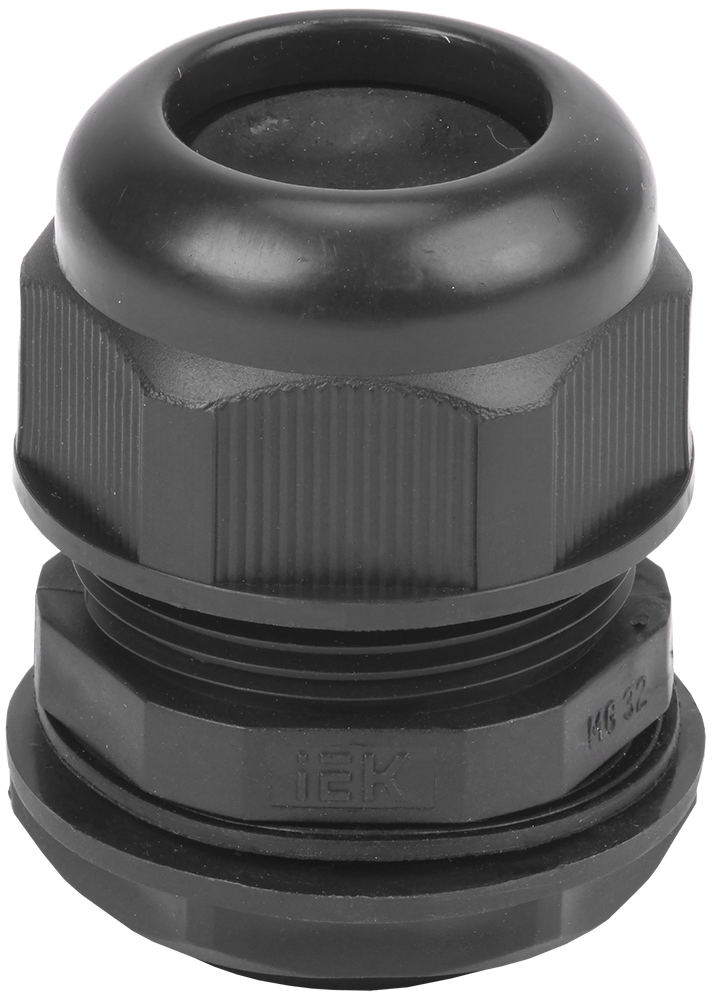 Сальник IEK MG32 16-24 мм IP68 черный Сальник IEK MG32 16-24 мм IP68 черный