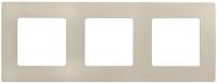 Рамка трехпостовая legrand Etika слоновая кость Рамка трехпостовая legrand Etika слоновая кость