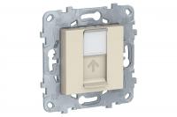 Розетка RJ45 Schneider Electric Unica New бежевый Розетка RJ45 Schneider Electric Unica New бежевый