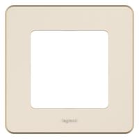 Рамка однопостовая Legrand Inspiria слоновая кость Рамка однопостовая Legrand Inspiria слоновая кость