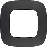 Рамка однопостовая Legrand Valena Allure матовый черный Рамка однопостовая Legrand Valena Allure матовый черный