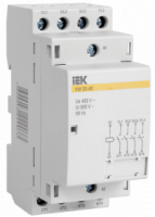 Контактор IEK модульный 230 В 25 А 4НО Контактор IEK модульный 230 В 25 А 4НО
