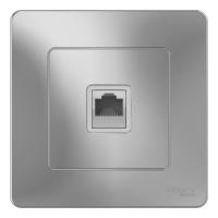 Розетка RJ45 Schneider Electric Blanca алюминий Розетка RJ45 Schneider Electric Blanca алюминий