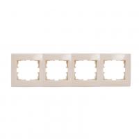 Рамка четырехпостовая Lezard Karina Life кремовый