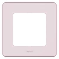 Рамка однопостовая Legrand Inspiria розовый Рамка однопостовая Legrand Inspiria розовый
