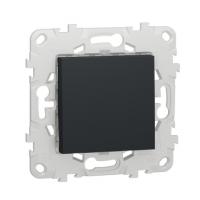 Выключатель 1-кл. Schneider Electric Unica New антрацит Выключатель 1-кл. Schneider Electric Unica New антрацит