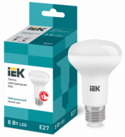 Лампа светодиодная IEK Е27 4000К 8 Вт Лампа светодиодная IEK Е27 4000К 8 Вт