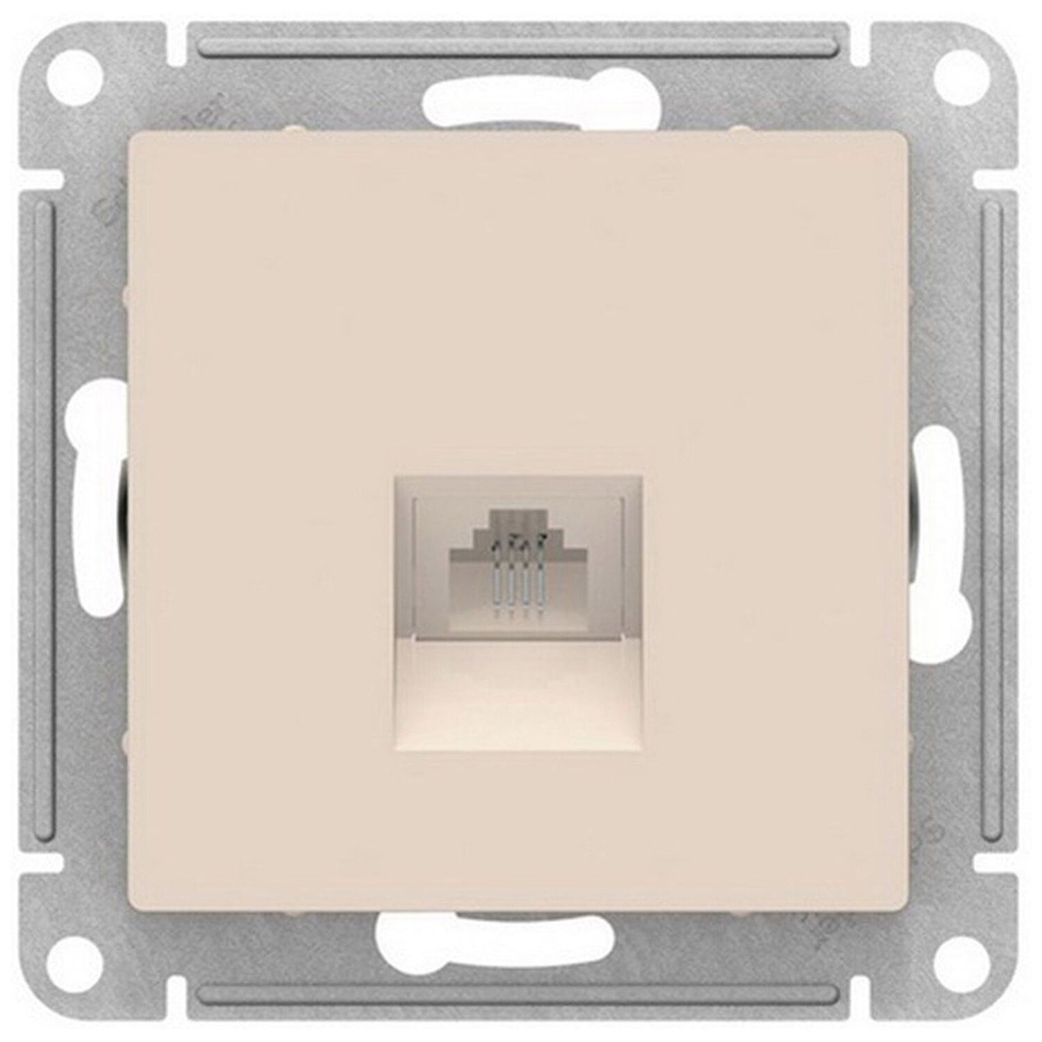 Розетка RJ45 Schneider Electric AtlasDesign бежевый Розетка RJ45 Schneider Electric AtlasDesign бежевый