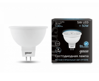 Лампа светодиодная Gauss GU5,3 3000К 5 Вт Лампа светодиодная Gauss GU5,3 3000К 5 Вт