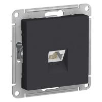 Розетка RJ45 Schneider Electric AtlasDesign карбон Розетка RJ45 Schneider Electric AtlasDesign карбон