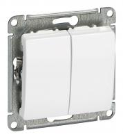 Выключатель 2-кл. Schneider Electric Glossa белый Выключатель 2-кл. Schneider Electric Glossa белый