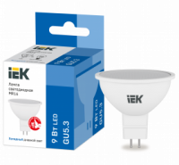 Лампа светодиодная IEK GU5.3 6500К 9 Вт Лампа светодиодная IEK GU5.3 6500К 9 Вт