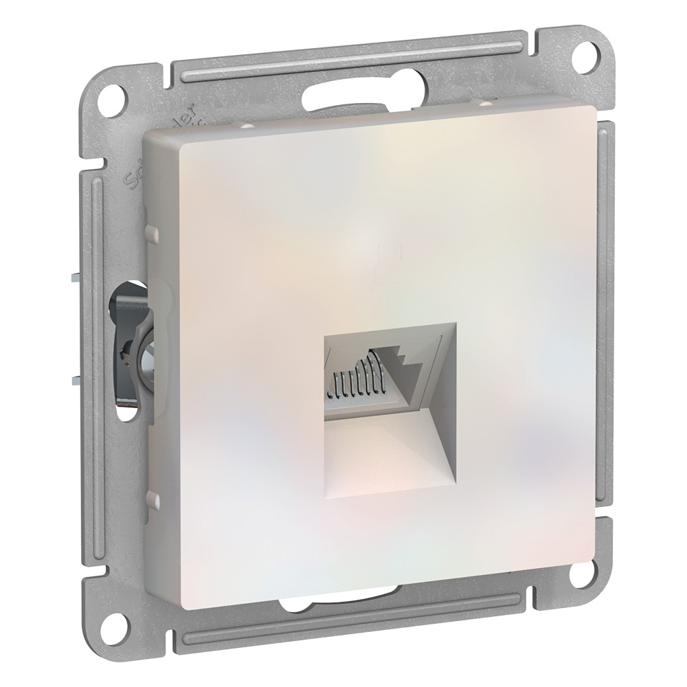 Розетка RJ45 Schneider Electric AtlasDesign жемчуг Розетка RJ45 Schneider Electric AtlasDesign жемчуг