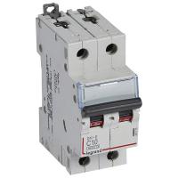 Автоматический выключатель Legrand 2П 6 кА С 10 A Автоматический выключатель Legrand 2П 6 кА С 10 A
