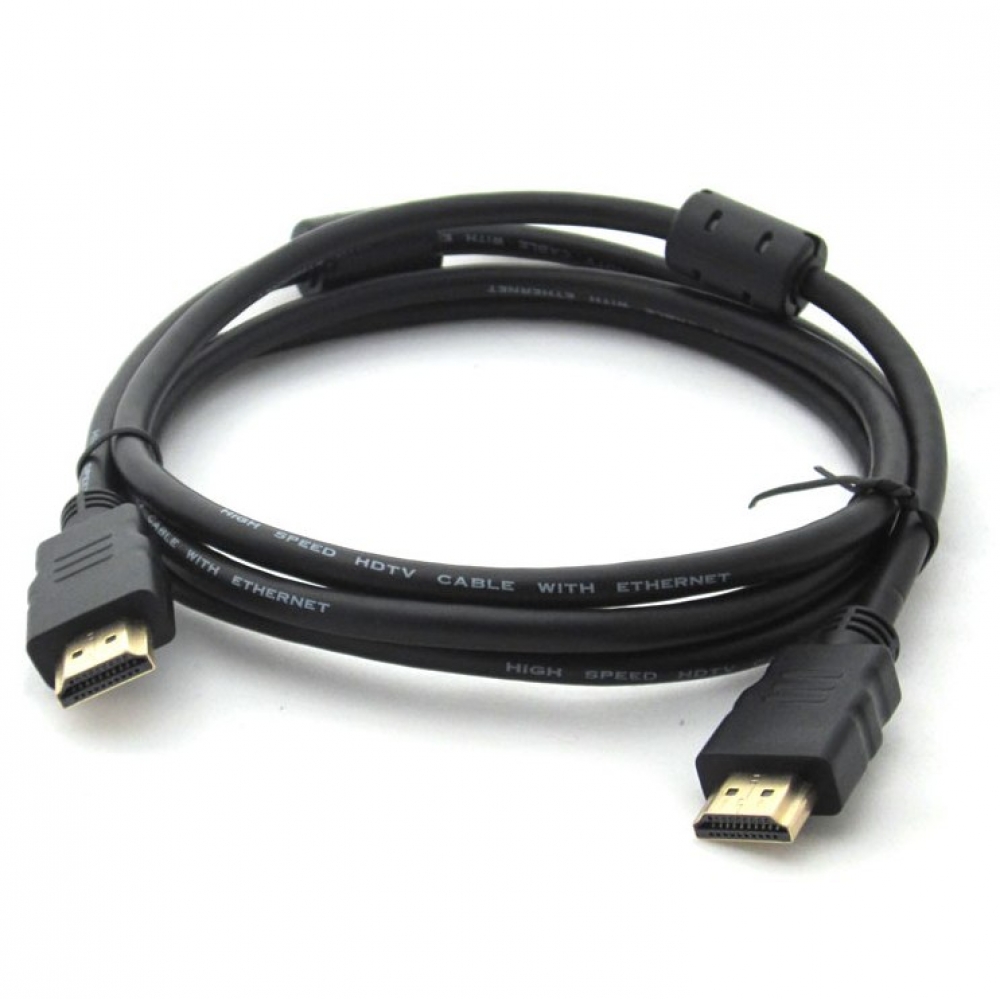 Шнур PROCONNECT HDMI-HDMI с фильтрами 3 м золотой Шнур PROCONNECT HDMI-HDMI с фильтрами 3 м золотой