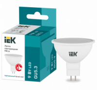 Лампа светодиодная IEK GU5.3 4000К 9 Вт Лампа светодиодная IEK GU5.3 4000К 9 Вт