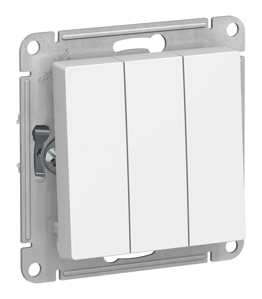 Выключатель 3-кл. Schneider Electric AtlasDesign белый Выключатель 3-кл. Schneider Electric AtlasDesign белый