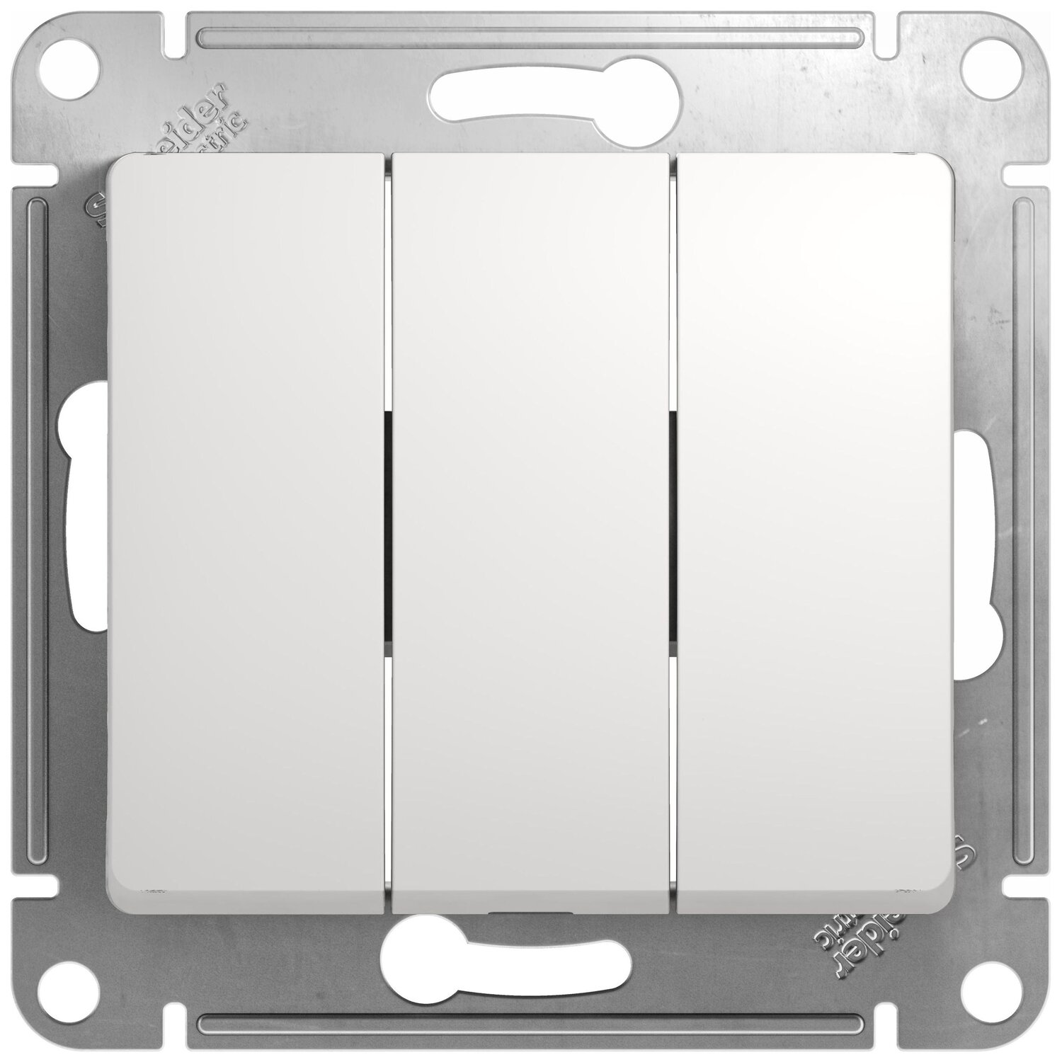 Выключатель 3-кл. Schneider Electric Glossa белый Выключатель 3-кл. Schneider Electric Glossa белый