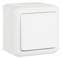 Переключатель 1-кл. Legrand Quteo белый Переключатель 1-кл. Legrand Quteo белый