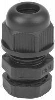 Сальник IEK MG12 4-7 мм IP68 черный Сальник IEK MG12 4-7 мм IP68 черный