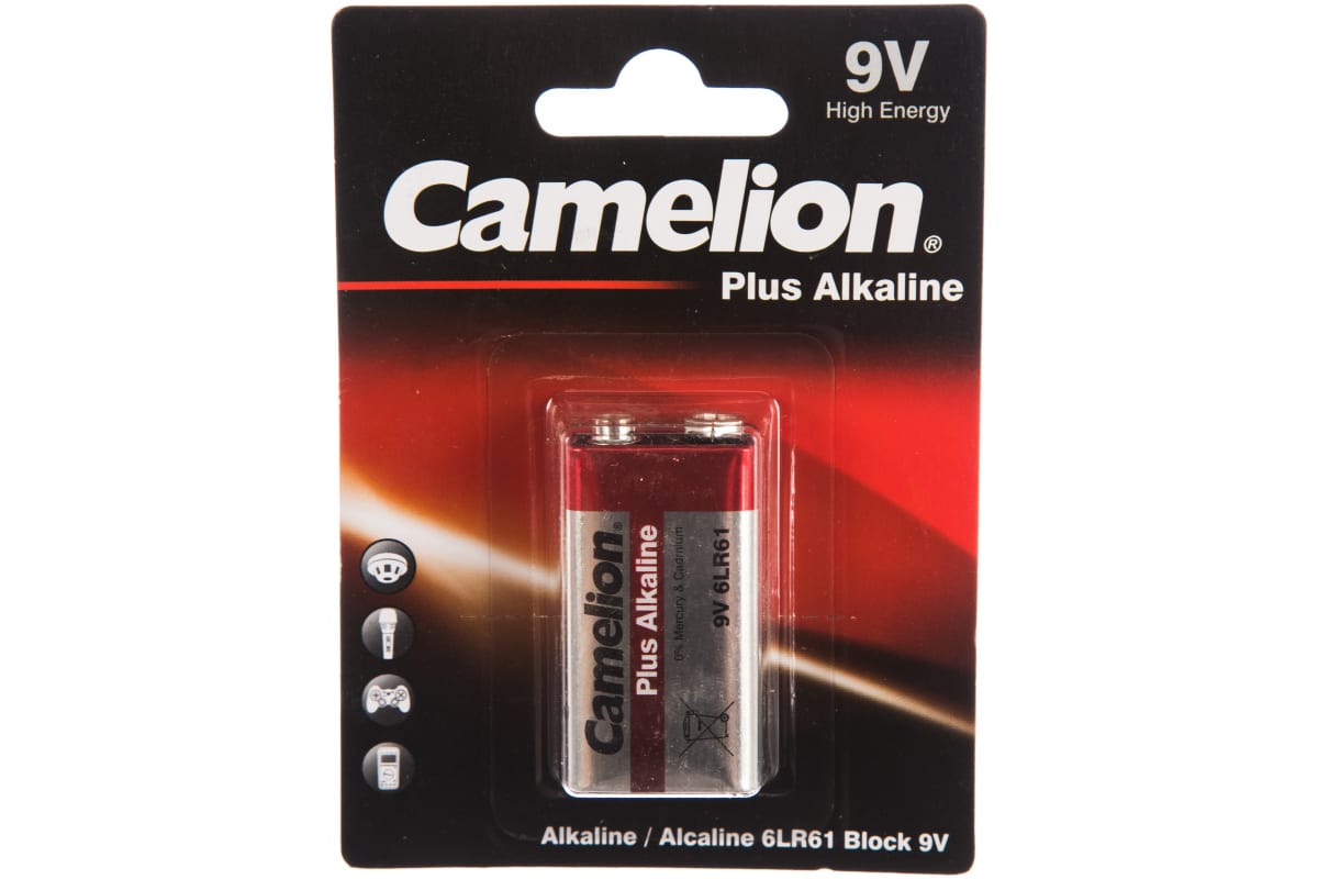 Элемент питания LR6LF22 Camelion 9 В Элемент питания LR6LF22 Camelion 9 В