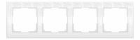 Рамка четырехпостовая Werkel Flock белый Рамка четырехпостовая Werkel Flock белый