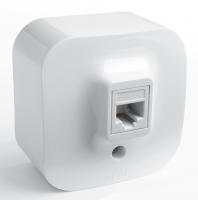 Розетка RJ45 Legrand Quteo белый Розетка RJ45 Legrand Quteo белый