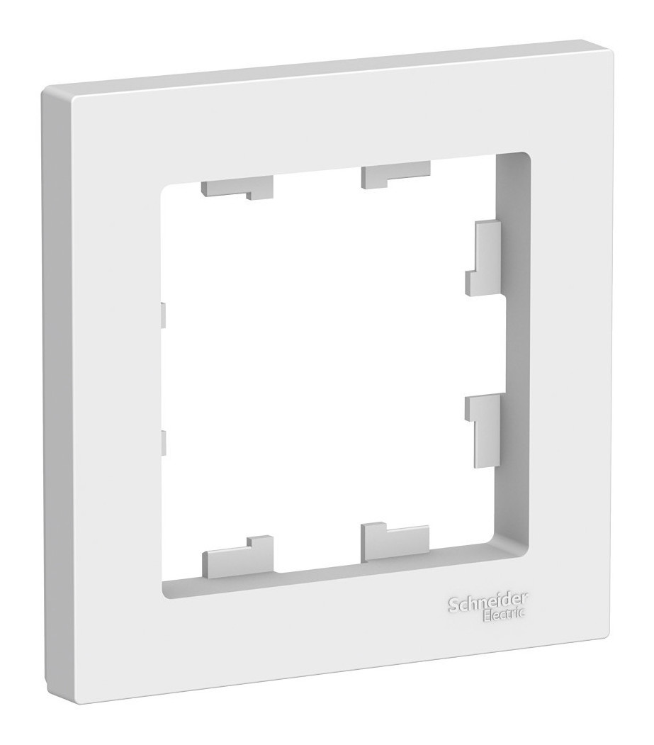 Рамка однопостовая Schneider Electric Atlas Design белый Рамка однопостовая Schneider Electric Atlas Design белый