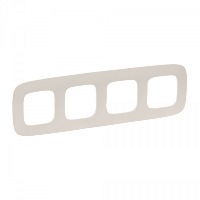 Рамка четырехпостовая Legrand Valena Allure слоновая кость