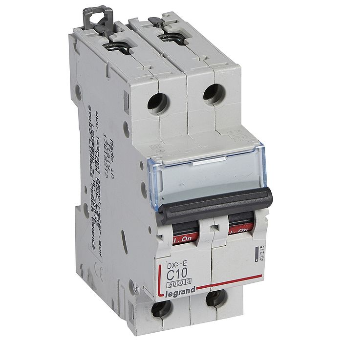 Автоматический выключатель Legrand 2П 6 кА С 10 A Автоматический выключатель Legrand 2П 6 кА С 10 A