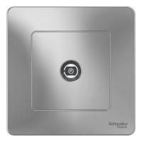 Розетка TV Schneider Electric Blanca алюминий Розетка TV Schneider Electric Blanca алюминий