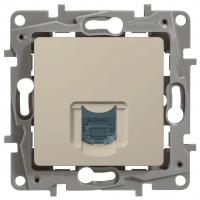 Розетка RJ45 Legrand Etika слоновая кость Розетка RJ45 Legrand Etika слоновая кость