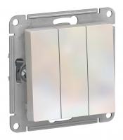 Выключатель 3-кл. Schneider Electric AtlasDesign жемчуг Выключатель 3-кл. Schneider Electric AtlasDesign жемчуг